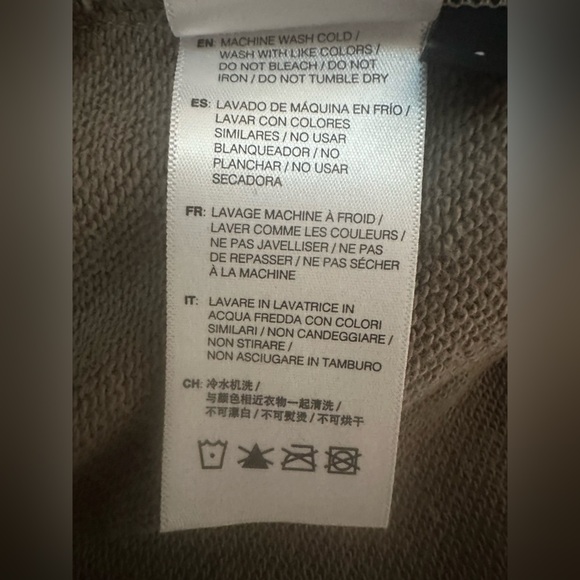 John Elliot Crew Neck Brown 100% Cotton Sweater size 1 - Picture 8 of 9